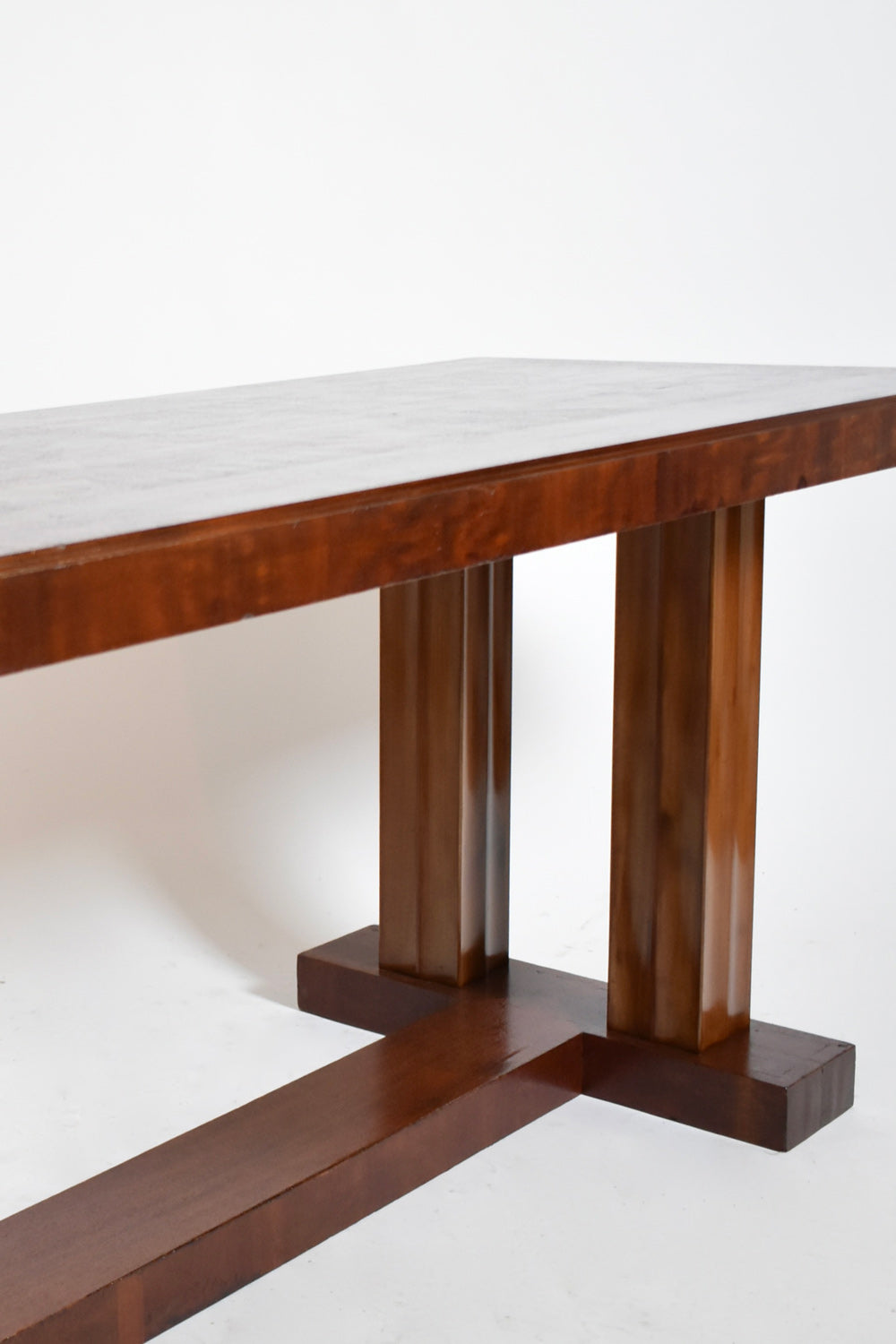 Art Deco console with a spacer, 1940s.