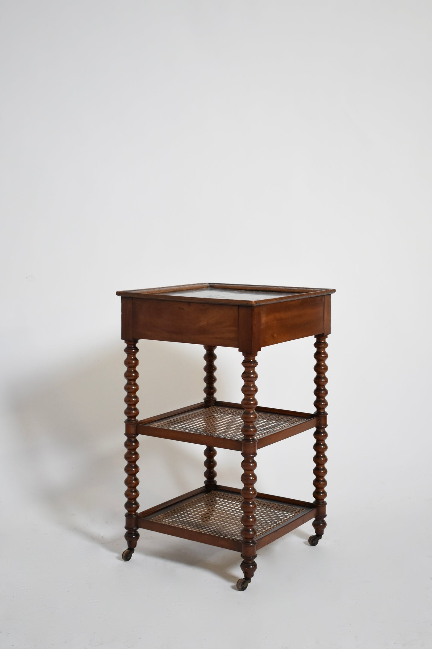 Serving table two trays, XIXth c.