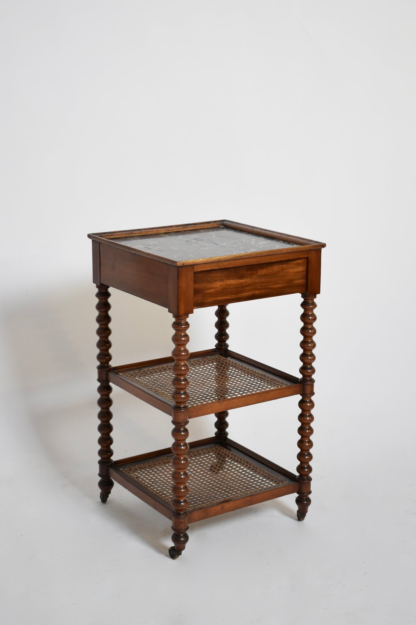Serving table two trays, XIXth c.