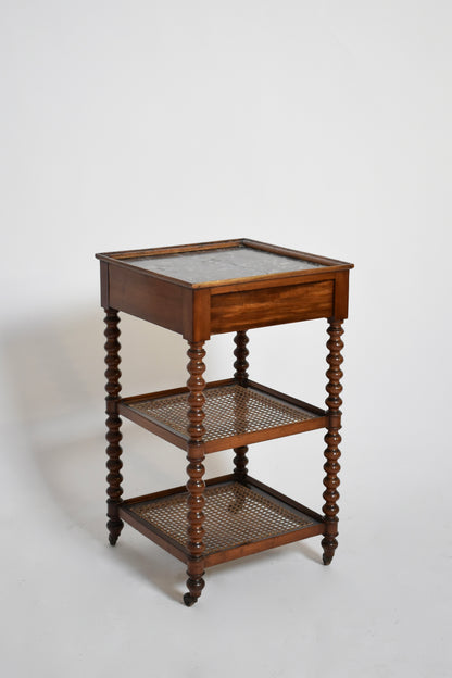 Serving table two trays, XIXth c.