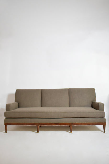 Maison Jansen three seats sofa, 1960s.