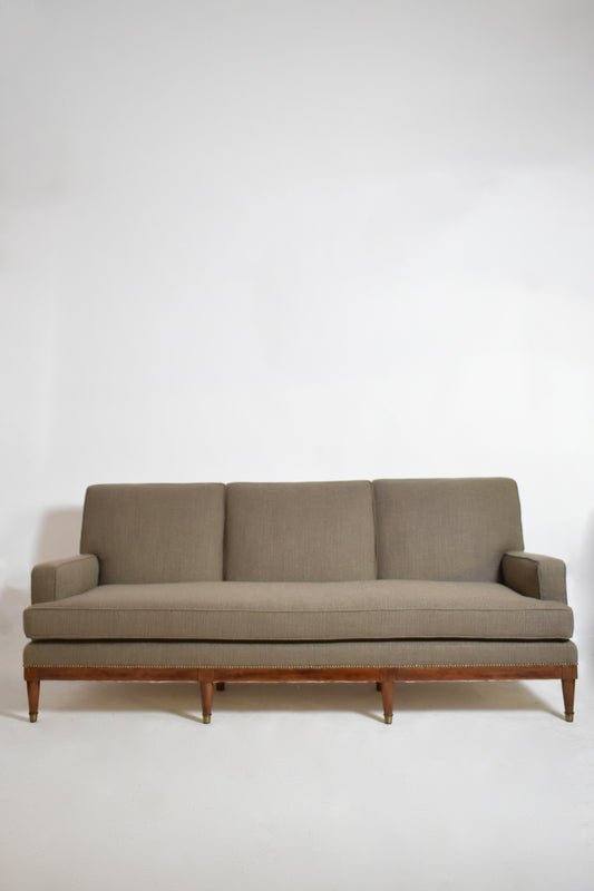 Maison Jansen three seats sofa, 1960s.