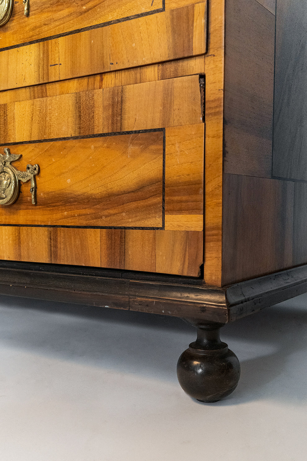 Eastern europe chest of drawers, 19th c.