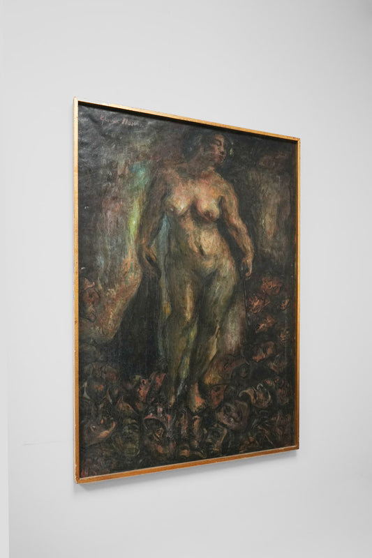 "La soledad de la artista", 1970s.