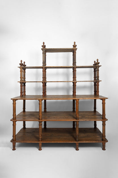 Neoclassical gustavian wooden bookshelves, 19th c.