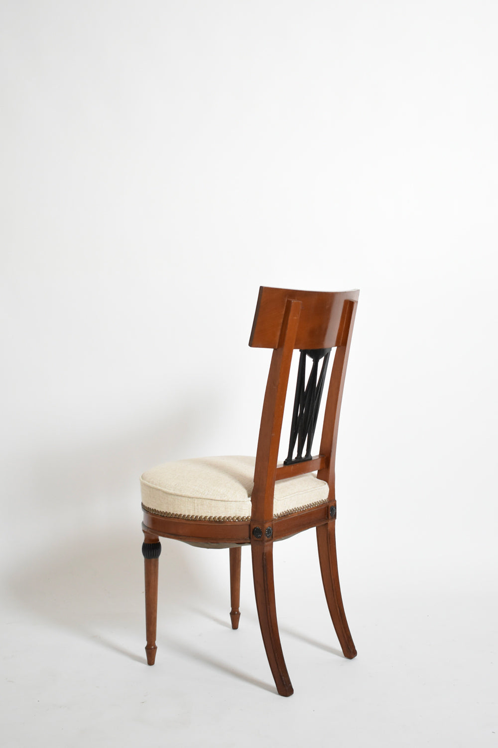 Set of four neoclassical chairs, 1920s.