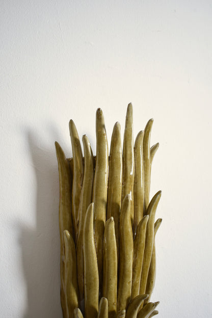 "Pico" 40cm beige wall sconce lamp, Barracuda edition.