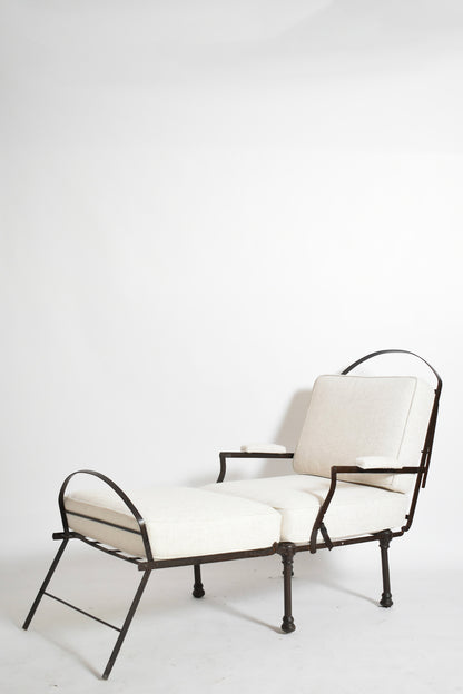Officer's lounge chair, XIXth c.