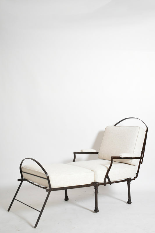 Officer's lounge chair, XIXth c.