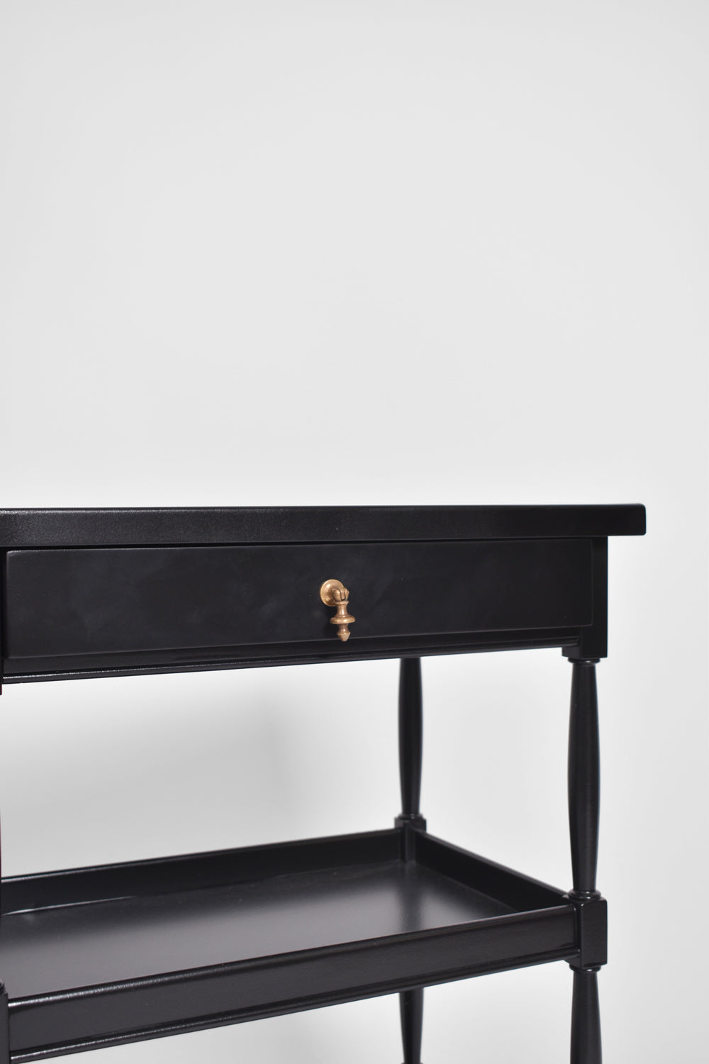 Pair of wood pedestal tables, 1910s.