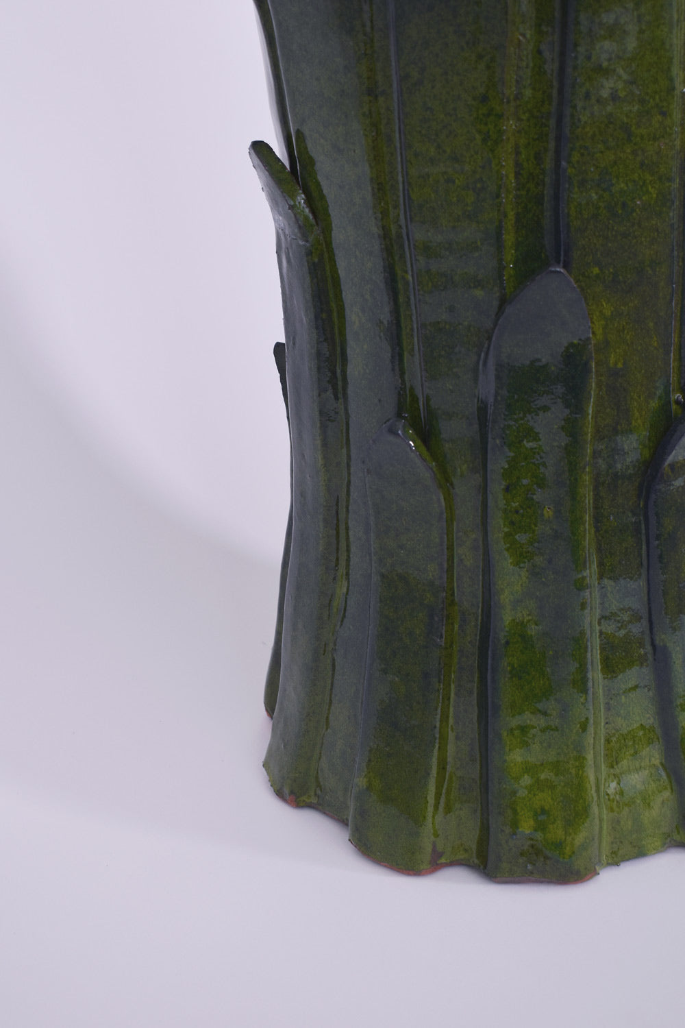 "Sintra" 60cm green vase, Barracuda edition.