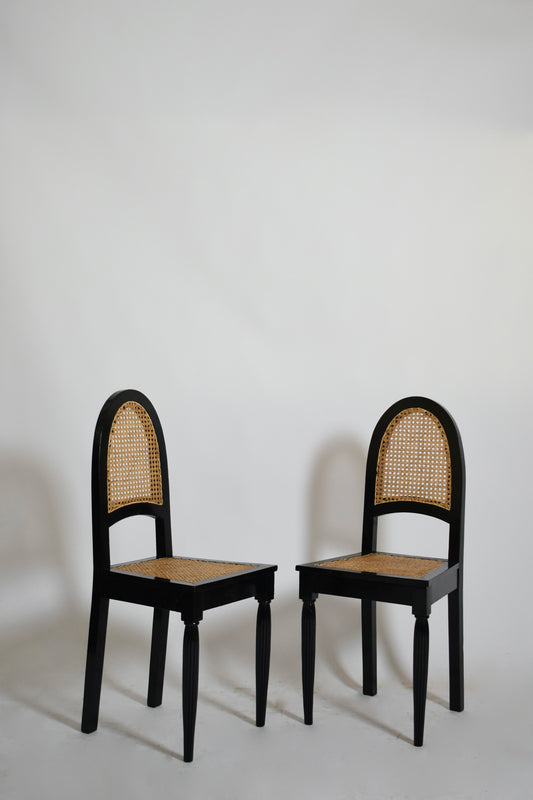Pair of art deco chairs, 1930s.