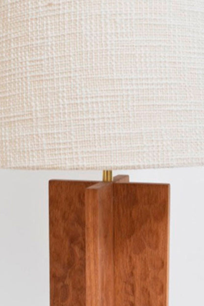 "Vatican" wooden table lamp, Barracuda edition.