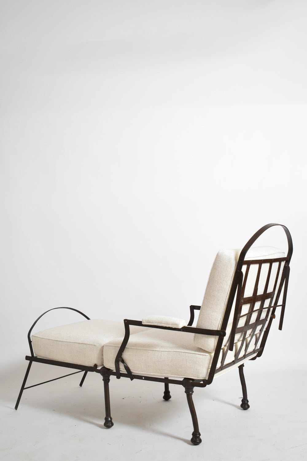 Officer's lounge chair, XIXth c.