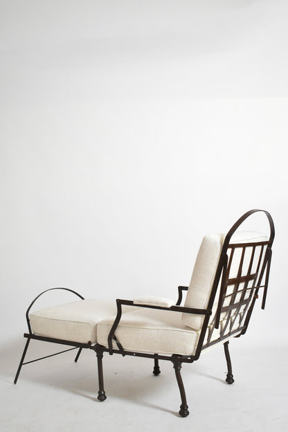 Officer's lounge chair, XIXth c.