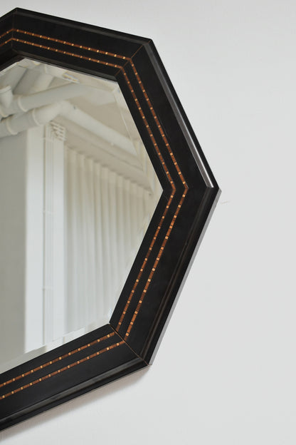 Octogonal mirror, 1970s.