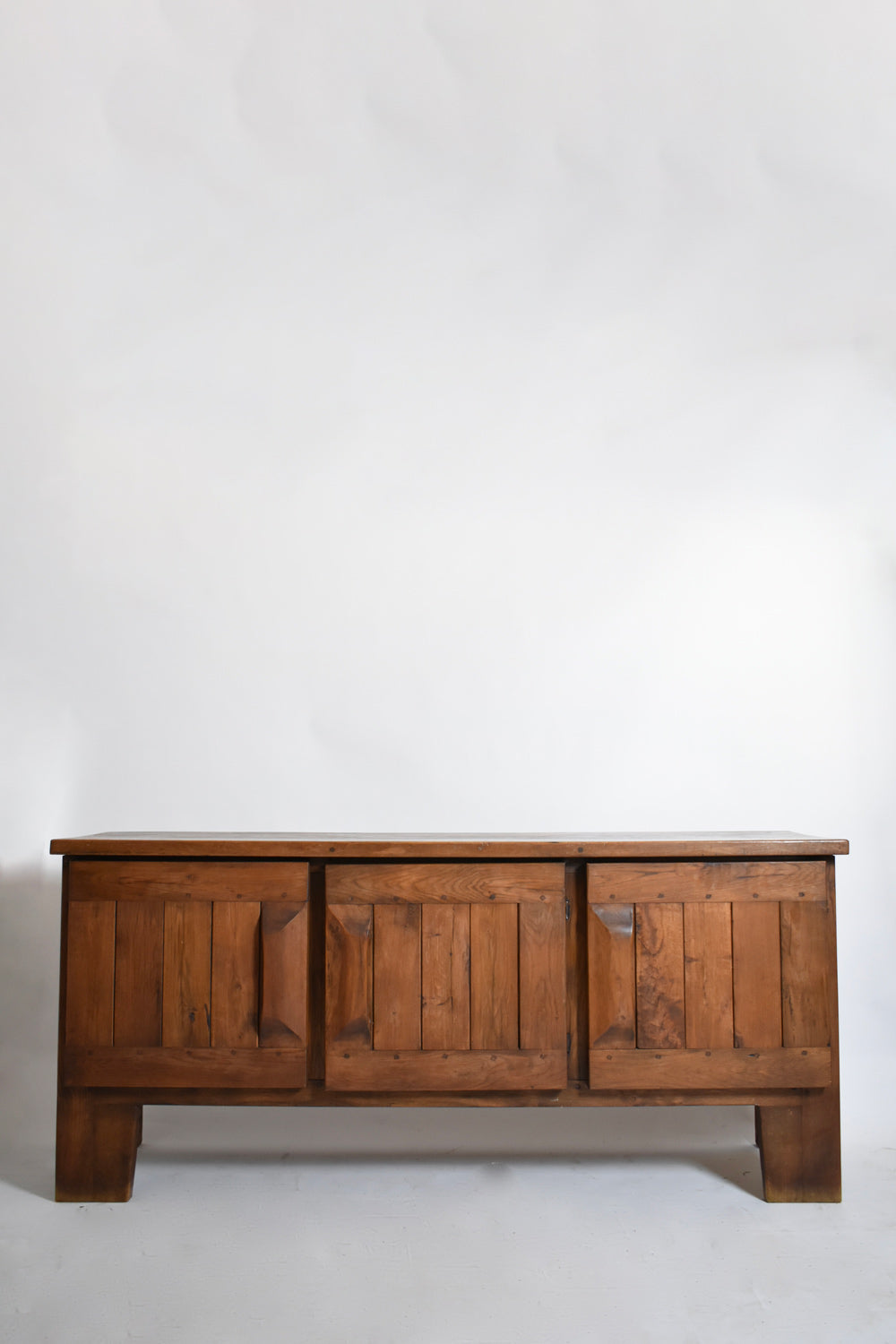 Brutalist oak sideboard, 1950s.