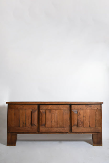 Brutalist oak sideboard, 1950s.