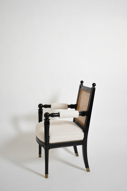 Pair of Jansen armchairs, 1970s.