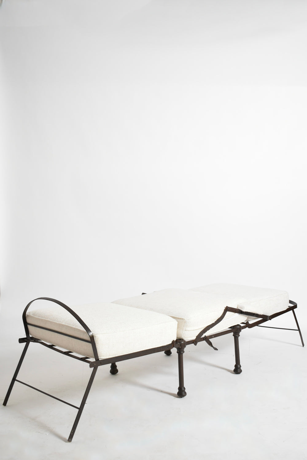 Officer's lounge chair, XIXth c.