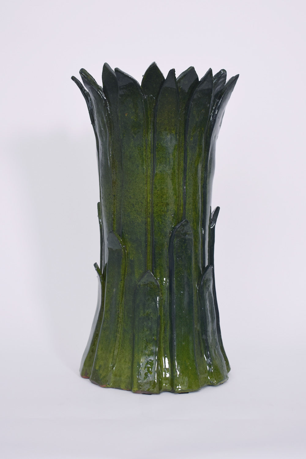 "Sintra" 60cm green vase, Barracuda edition.