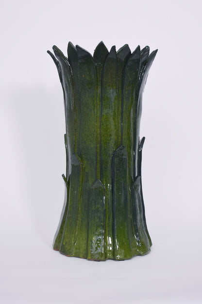 "Sintra" big green vase, Barracuda edition.