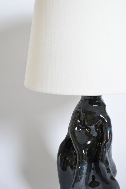 "Angkor" 33cm blue green lamp, Barracuda Edition.