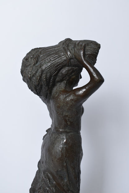 Bronze sculpture, André Abbal, 1930s.