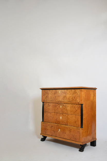 Biedermeier chest of drawers, XIXth c.