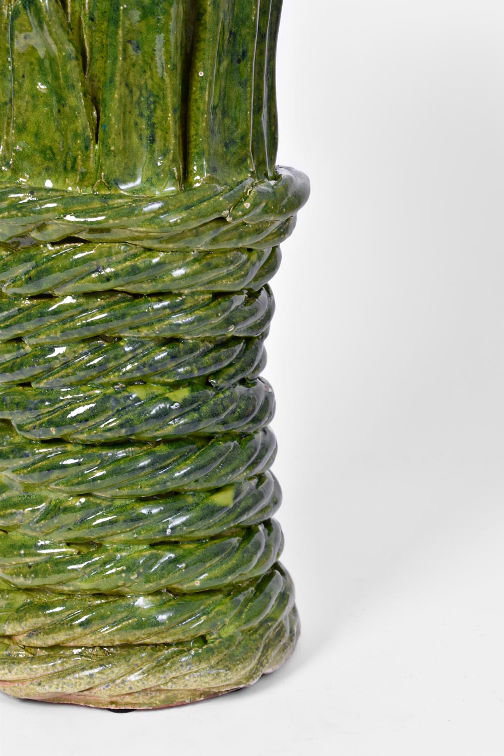 "Sintra" green basin lamp, Barracuda edition.