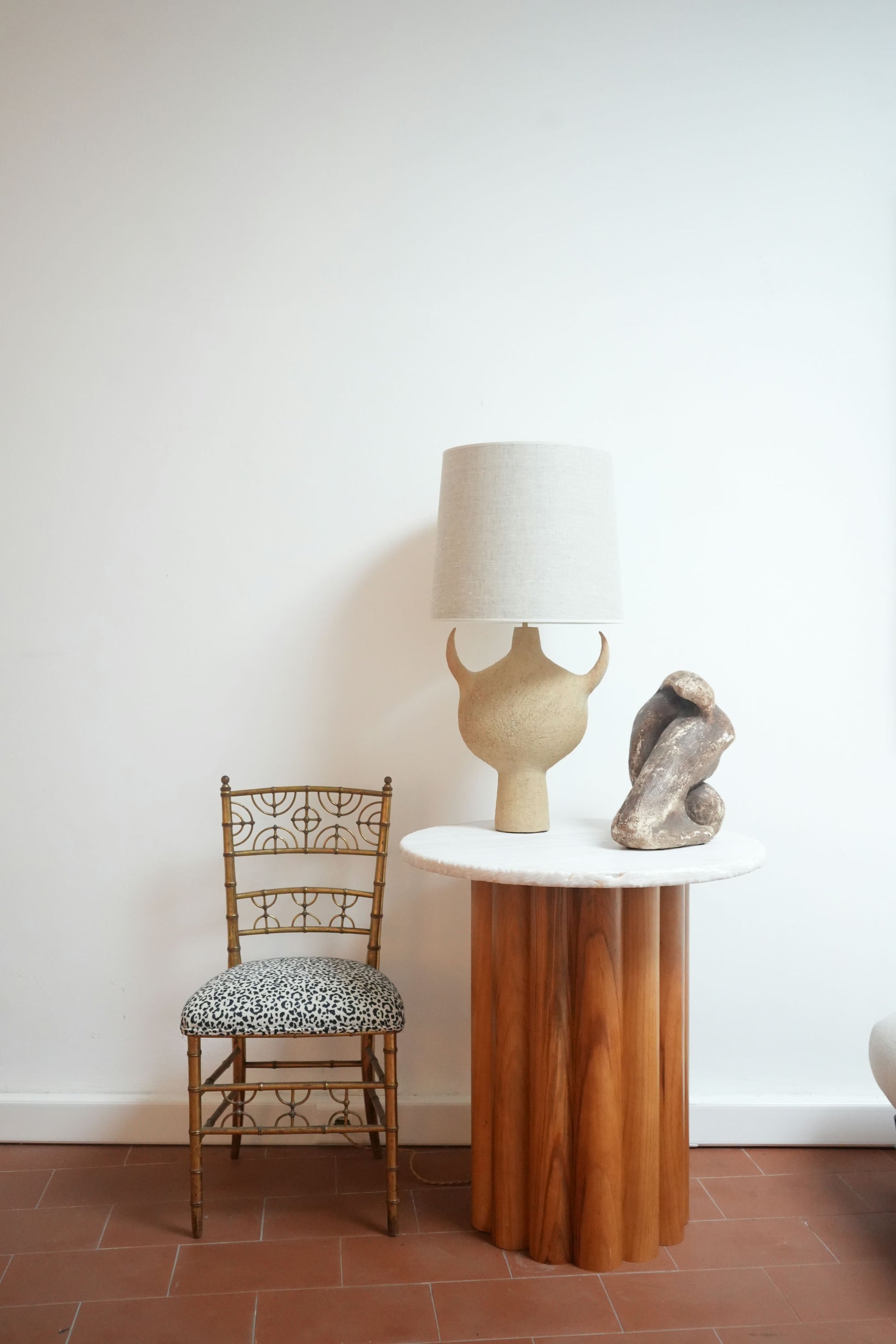 "Carrasqueira" 80cm round table, Barracuda Edition.