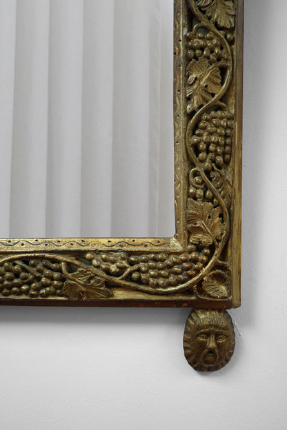 Important gilded wood mirror, XXth c.