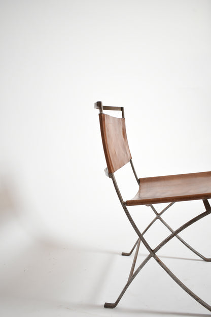 Jansen style pair of chairs, 1970s.