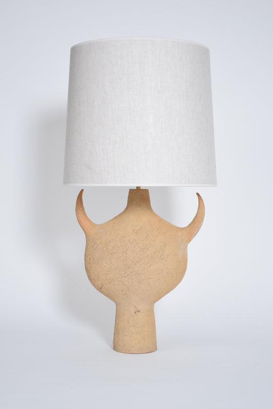 "Sevilla" clay table lamp, Barracuda edition.