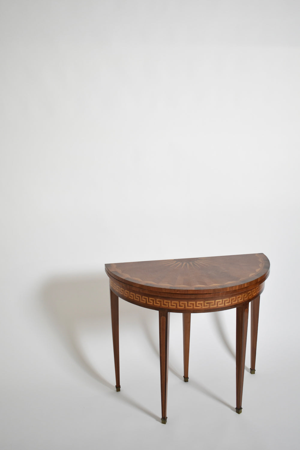 Half moon console table, XIXth c.