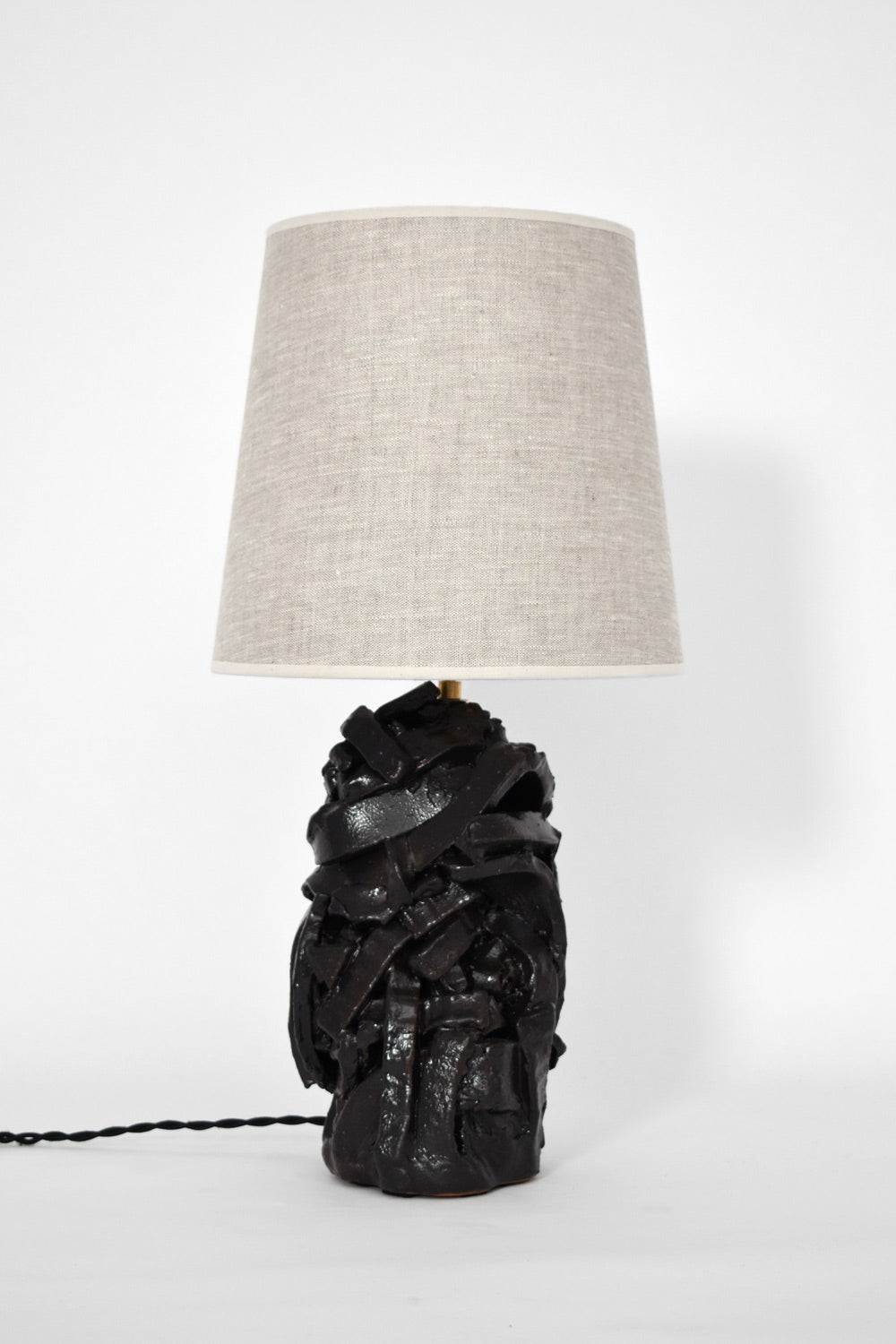 "Angkor" 25cm black lamp, Barracuda edition.