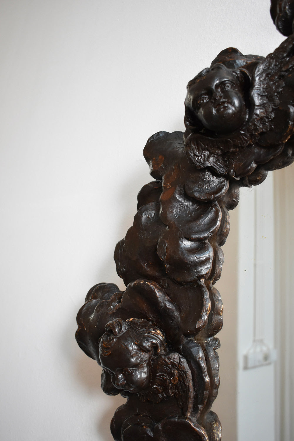 Baroque mirror, XVIIth c.