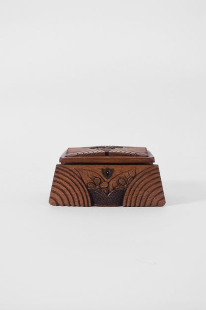 Natural wooden box, 1930s.