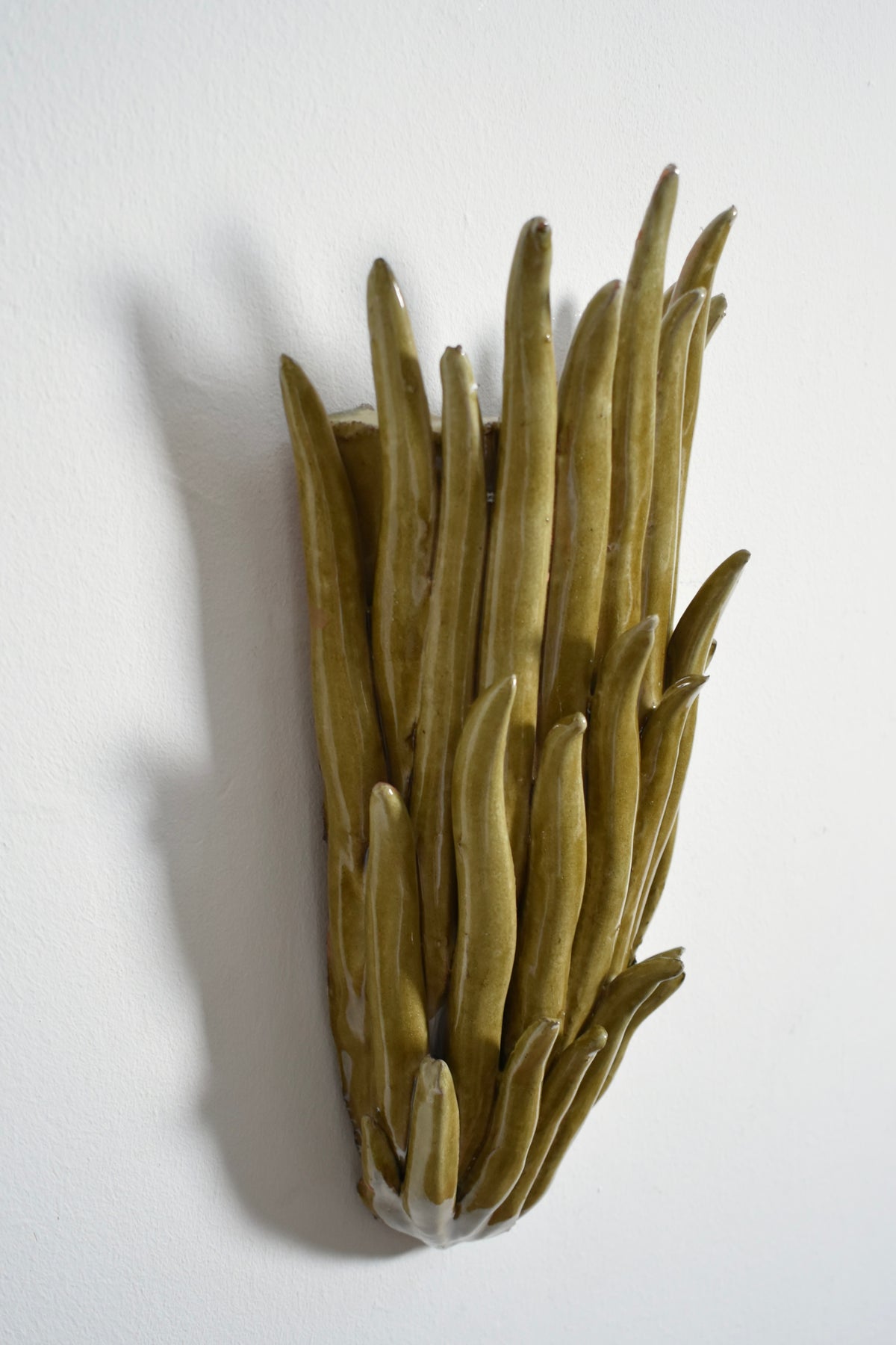 "Pico" 40cm beige wall sconce lamp, Barracuda edition.