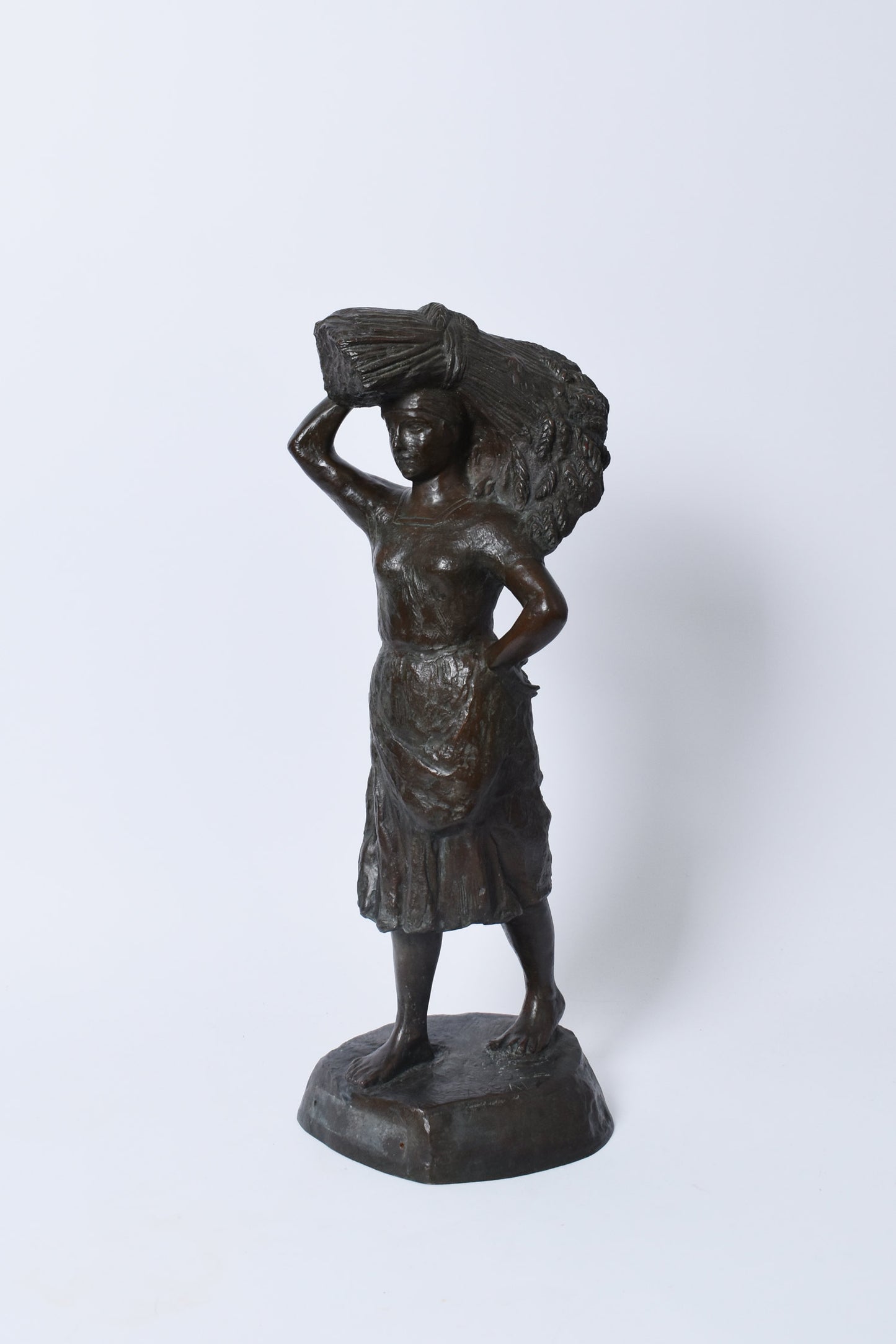 Bronze sculpture, André Abbal, 1930s.