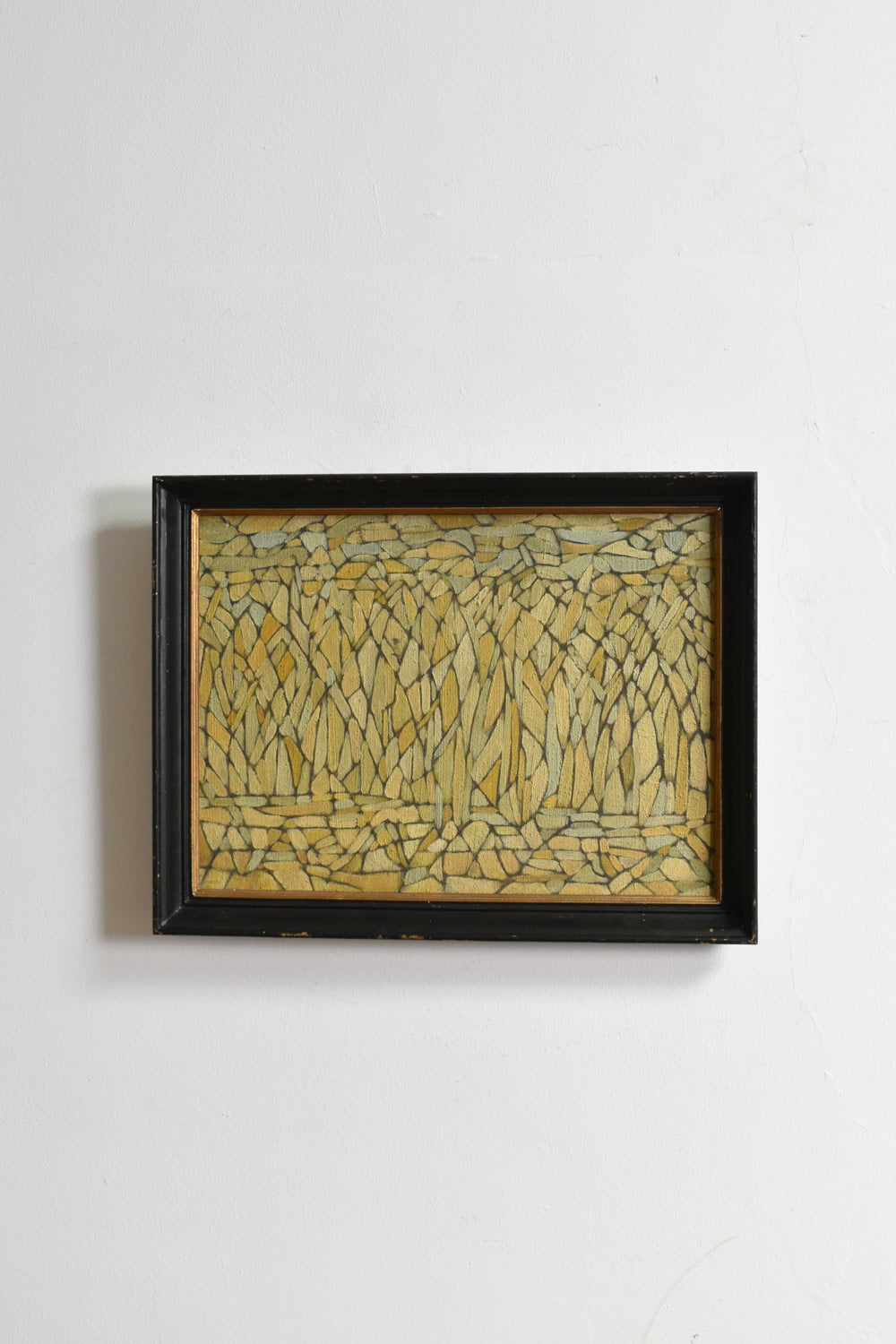 "Abstract Composition" oil on panel, 1960s.