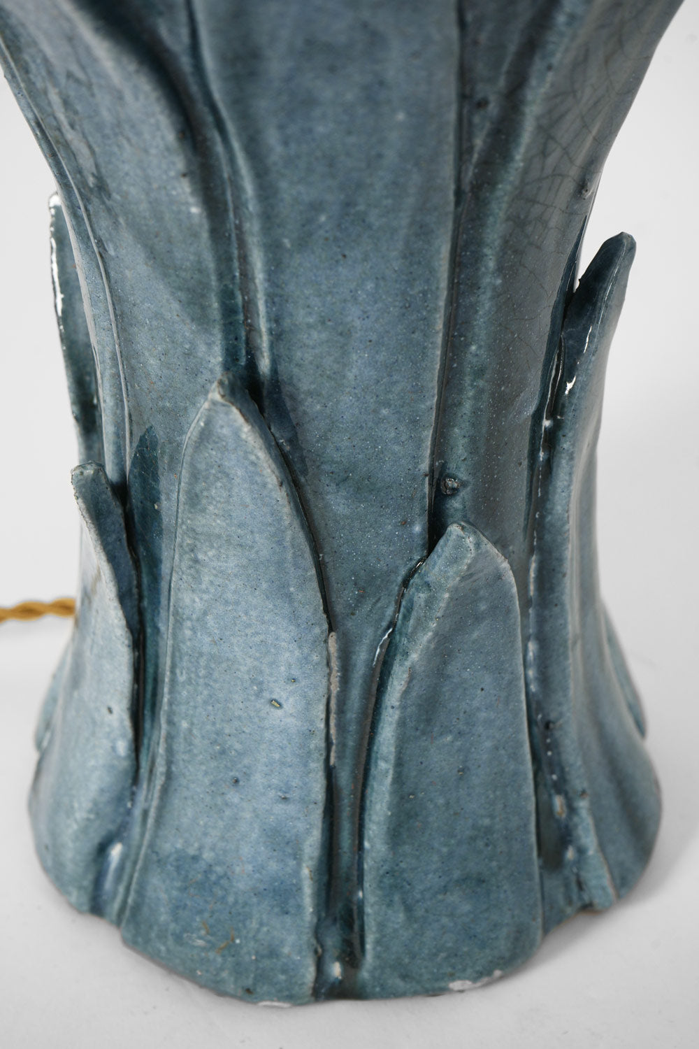 "Sintra" small blue table lamp. Barracuda edition.