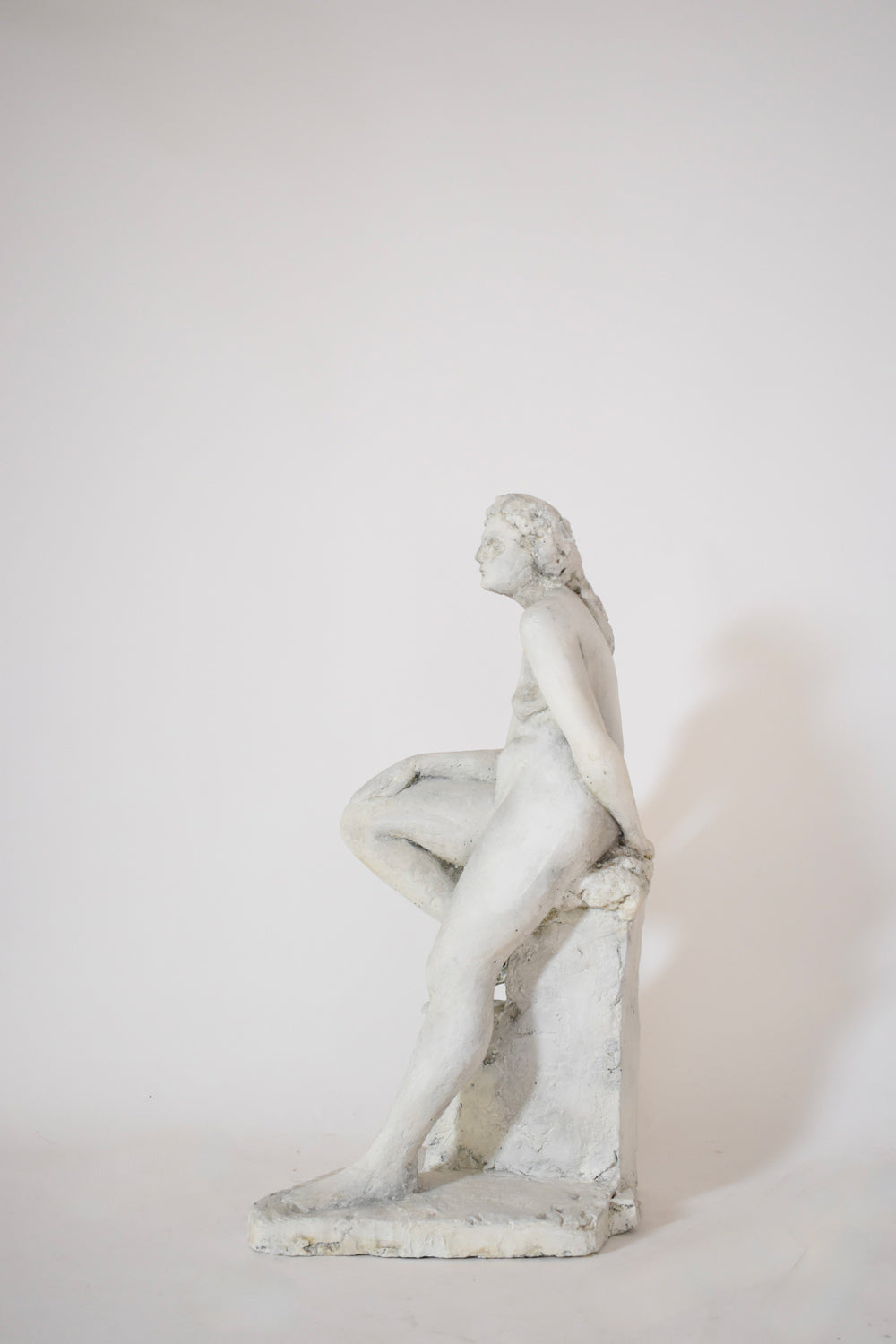Woman plaster sculpture, 1930s.