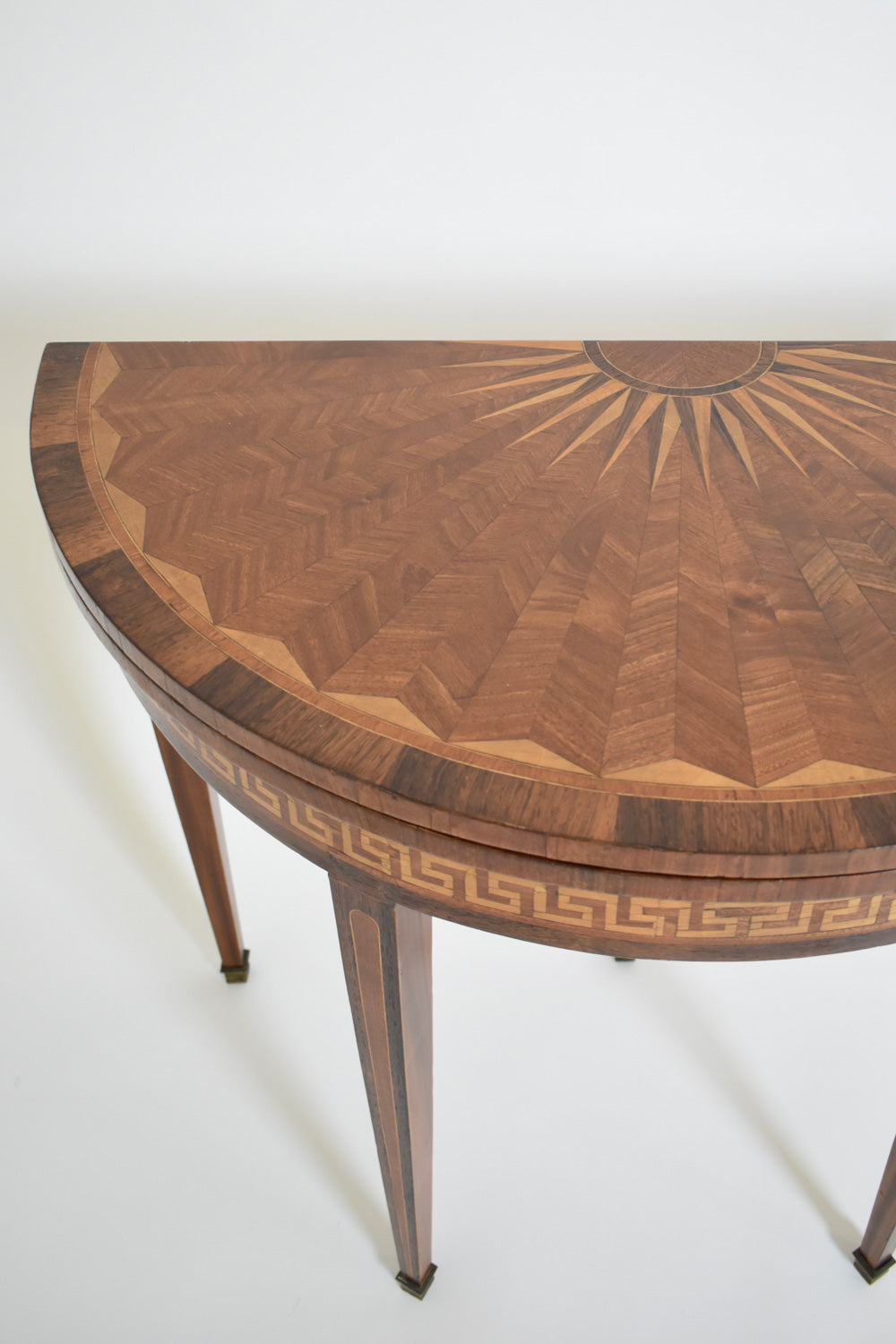 Half moon console table, XIXth c.