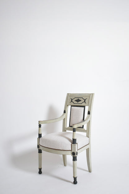 Neoclassical Directoire armchair, 1960s.