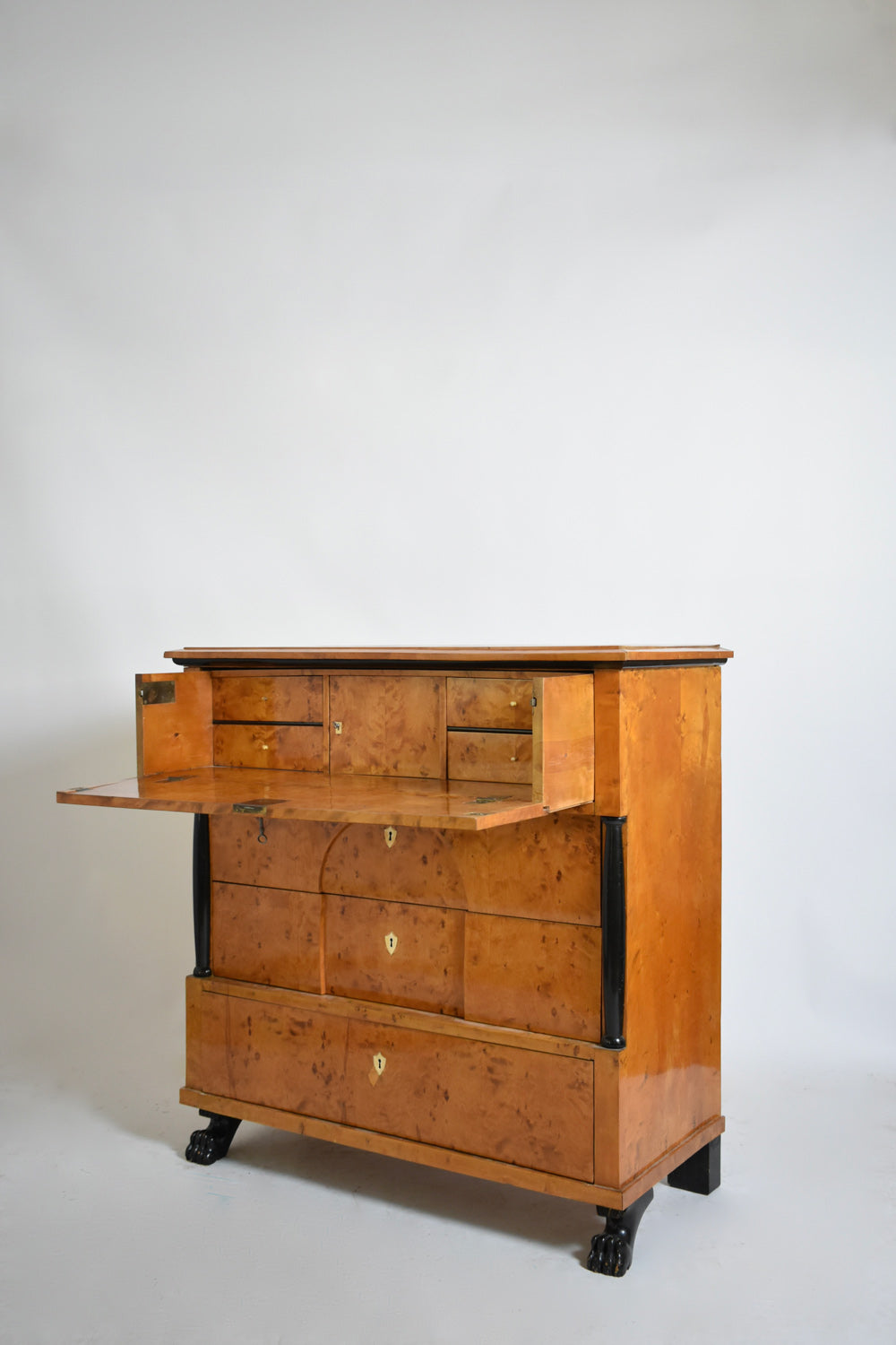 Biedermeier chest of drawers, XIXth c.