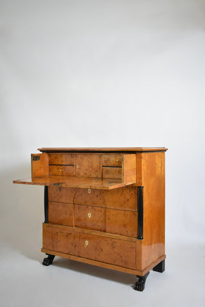 Biedermeier chest of drawers, XIXth c.