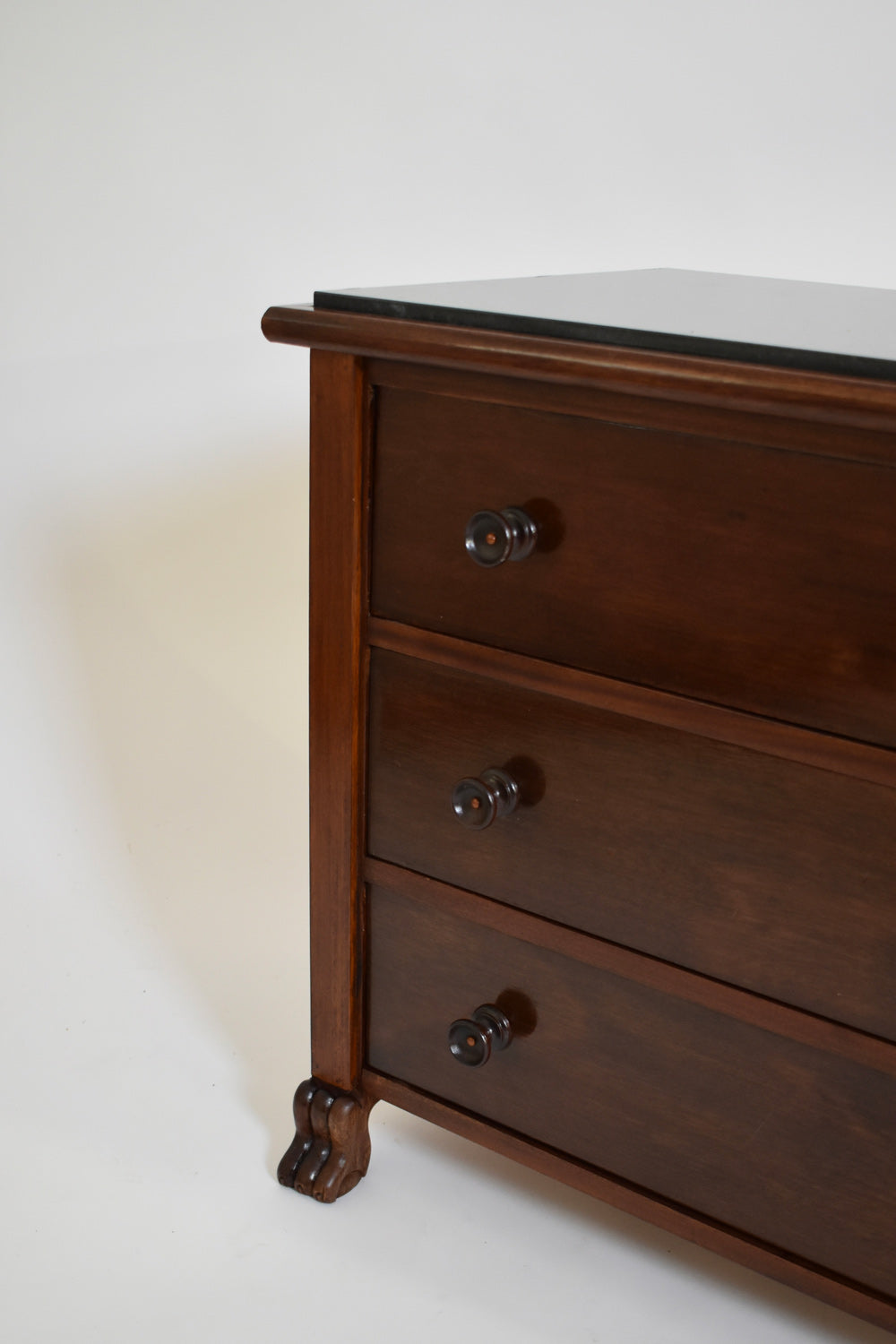 Pair of lion paws bedside tables, 1960s