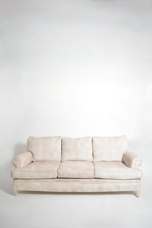 Madeleine castaing style sofa, 1960s.