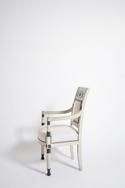 Neoclassical Directoire armchair, 1960s.